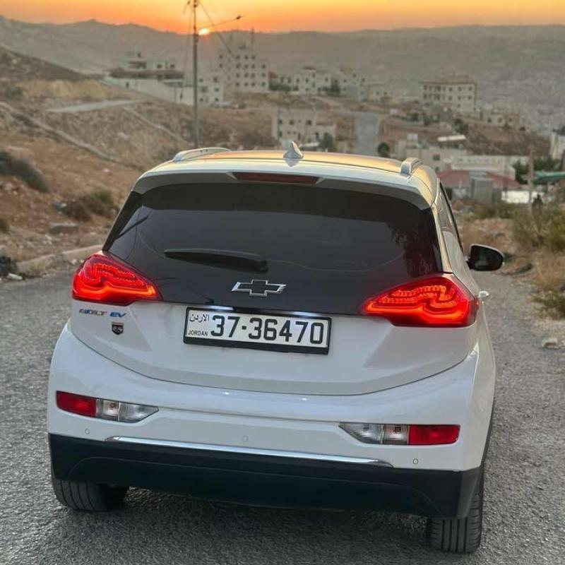 سيارة شفربولت الكهربائيه 2019 فل اضافات 